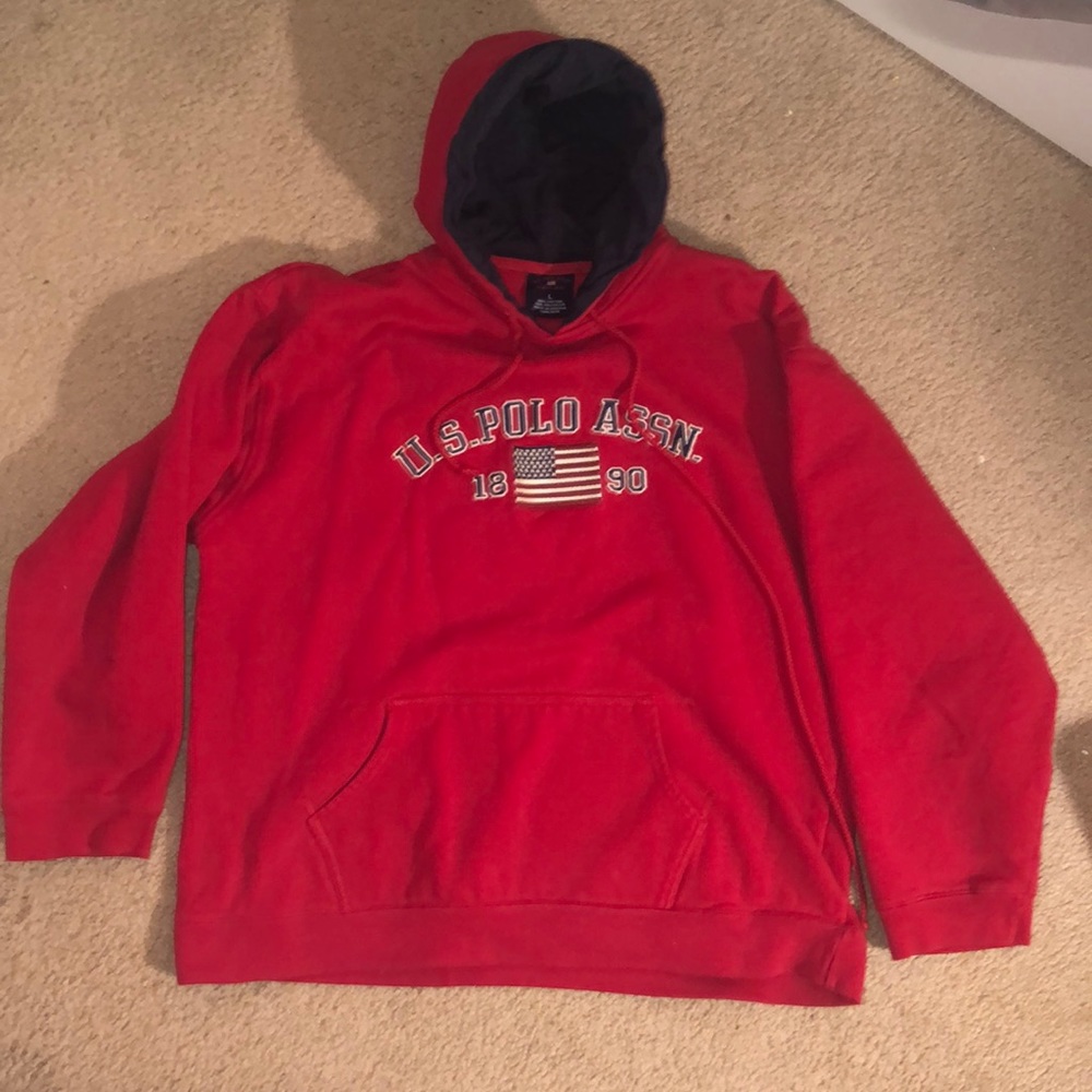 Children’s large polo hoodie